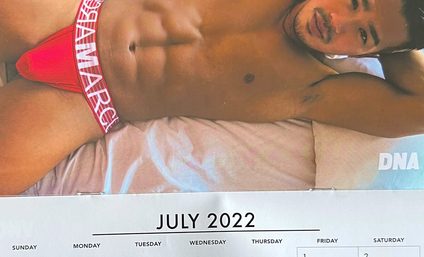 Stanley Burton in DNA Annual Calendar 2022