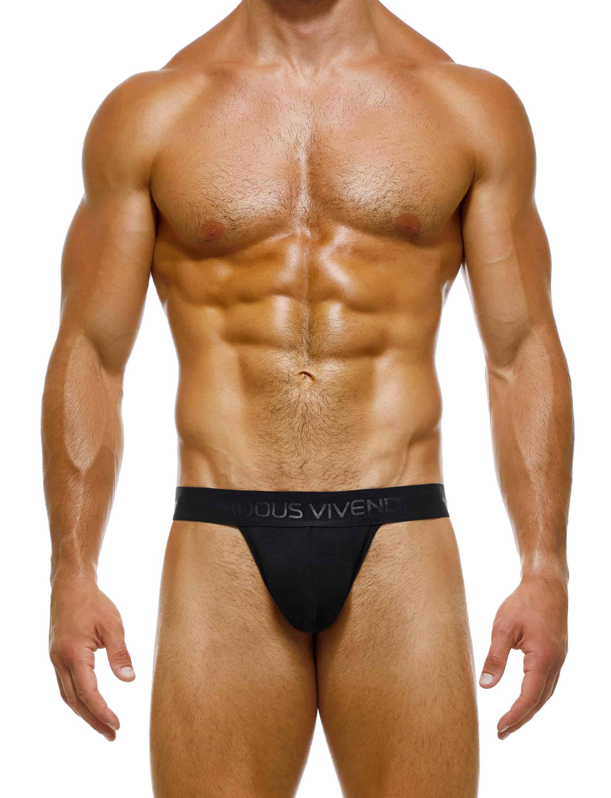 Modus Vivendi Organic t-string. Modus Vivendi. Made in Greece. Party wear. underwear party. Fetish gear. Black