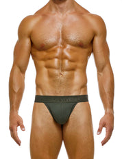 Modus Vivendi Organic t-string. Modus Vivendi. Made in Greece. Party wear. underwear party. Fetish gear. Green