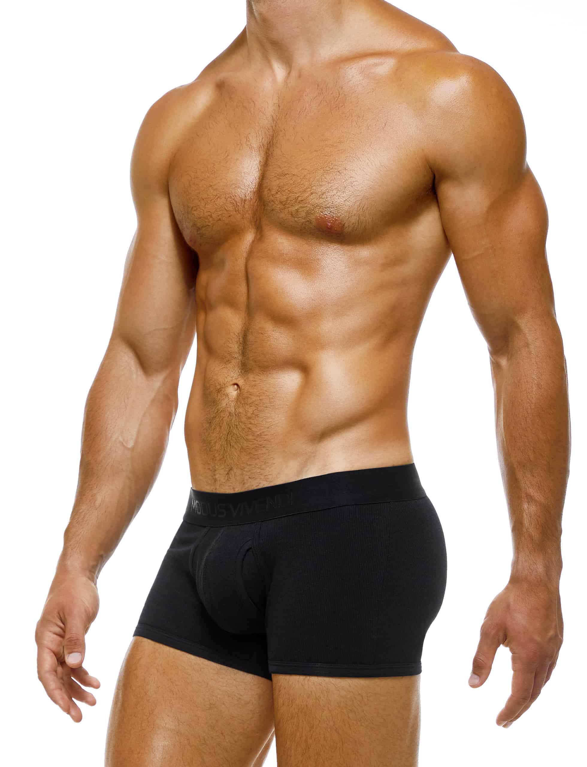 Modus Vivendi Organic Boxer. Modus Vivendi. Made in Greece. Party wear. underwear party. Fetish gear. boxer briefs, trunks. Black
