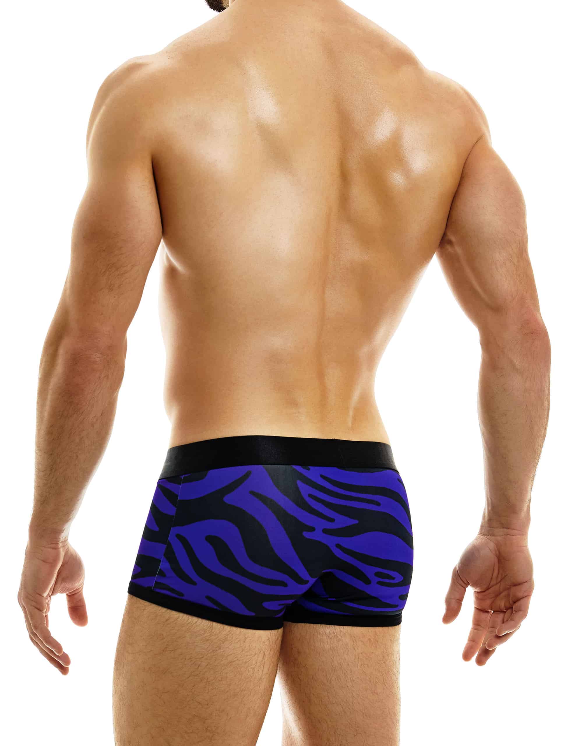 Modus Vivendi Tiger Trunk. Made in Greece. Mens boxer brief. Mens trunk. underwear party. Tiger stripe underwear
