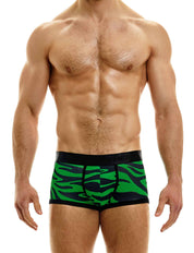 Modus Vivendi Tiger Trunk. Made in Greece. Mens boxer brief. Mens trunk. underwear party. Tiger stripe underwear