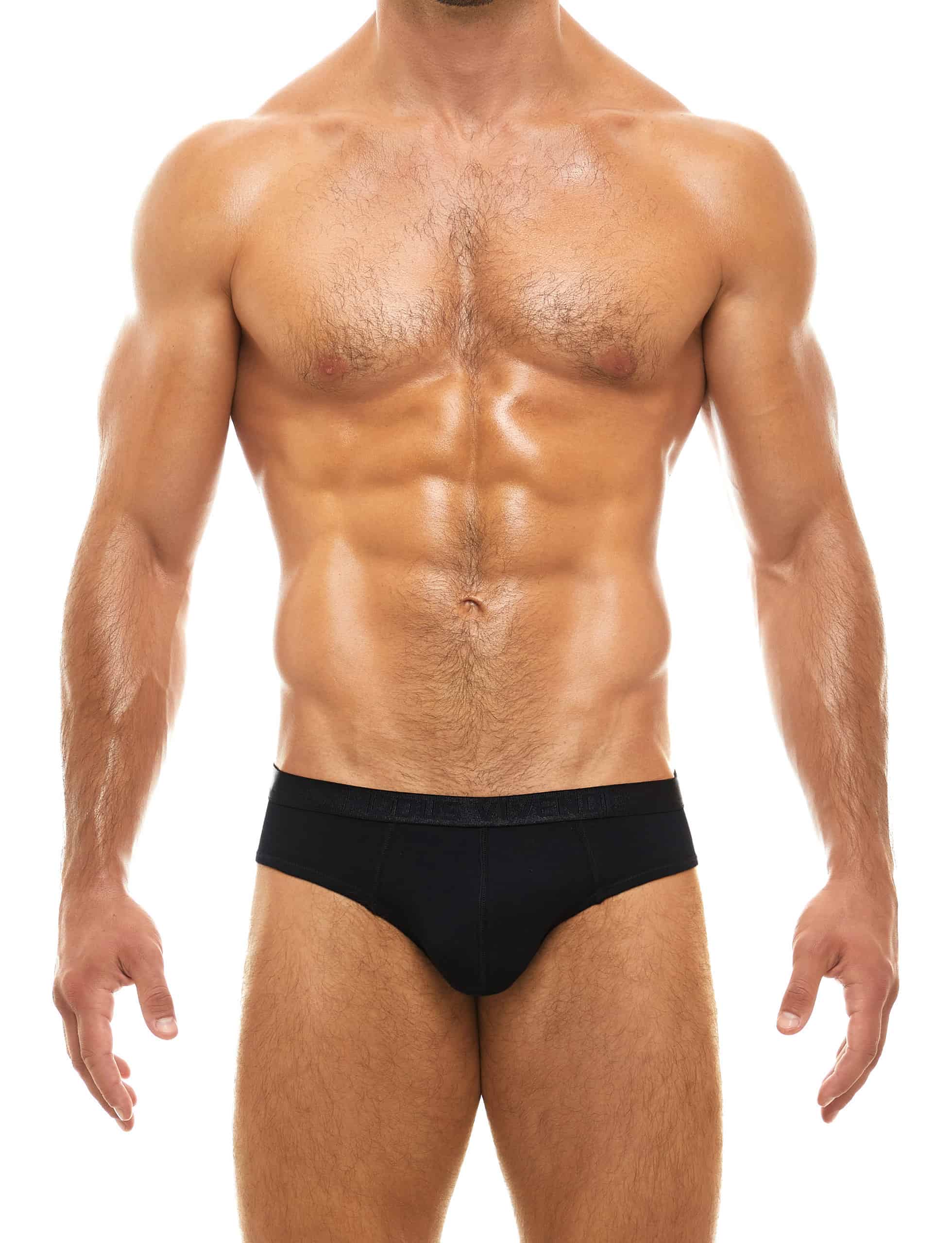 Modus Vivendi Antibacterial Classic Brief. Made in Greece. Hypo allergenic. luxury comfort high quality. everyday best fit. Black