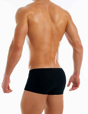 Modus Vivendi Antibacterial Brazil Cut Boxer. Made in Greece. Hypo allergenic. luxury comfort high quality. everyday best fit Black