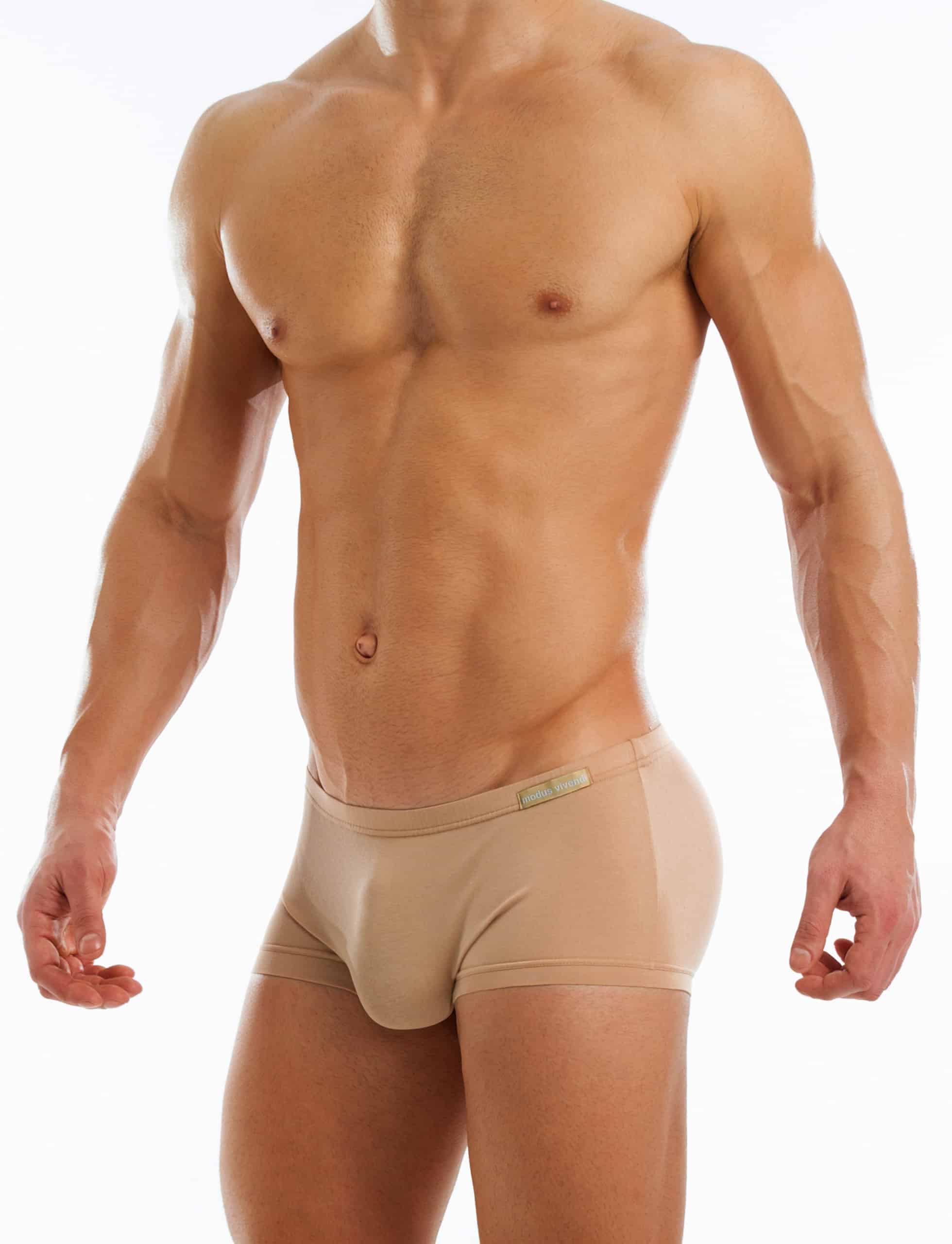 Modus Vivendi Antibacterial Brazil Cut Boxer. Made in Greece. Hypo allergenic. luxury comfort high quality. everyday best fit Skin colour