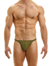 Modus Vivendi Pleasure Thong Green. Made in Greece. removable anal ball.
