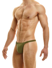 Modus Vivendi Pleasure Thong Green. Made in Greece. removable anal ball.