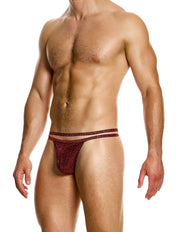 Modus Vivendi Glitter thong. Made in Greece. Party wear. underwear party. Fetish gear. Red