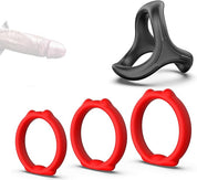 4 Pack Cock Ring Set
