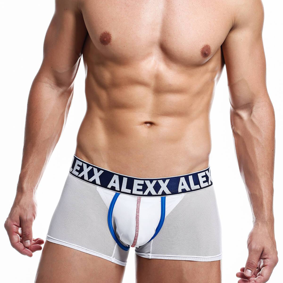 Alexx Underwear Justin Boxer White