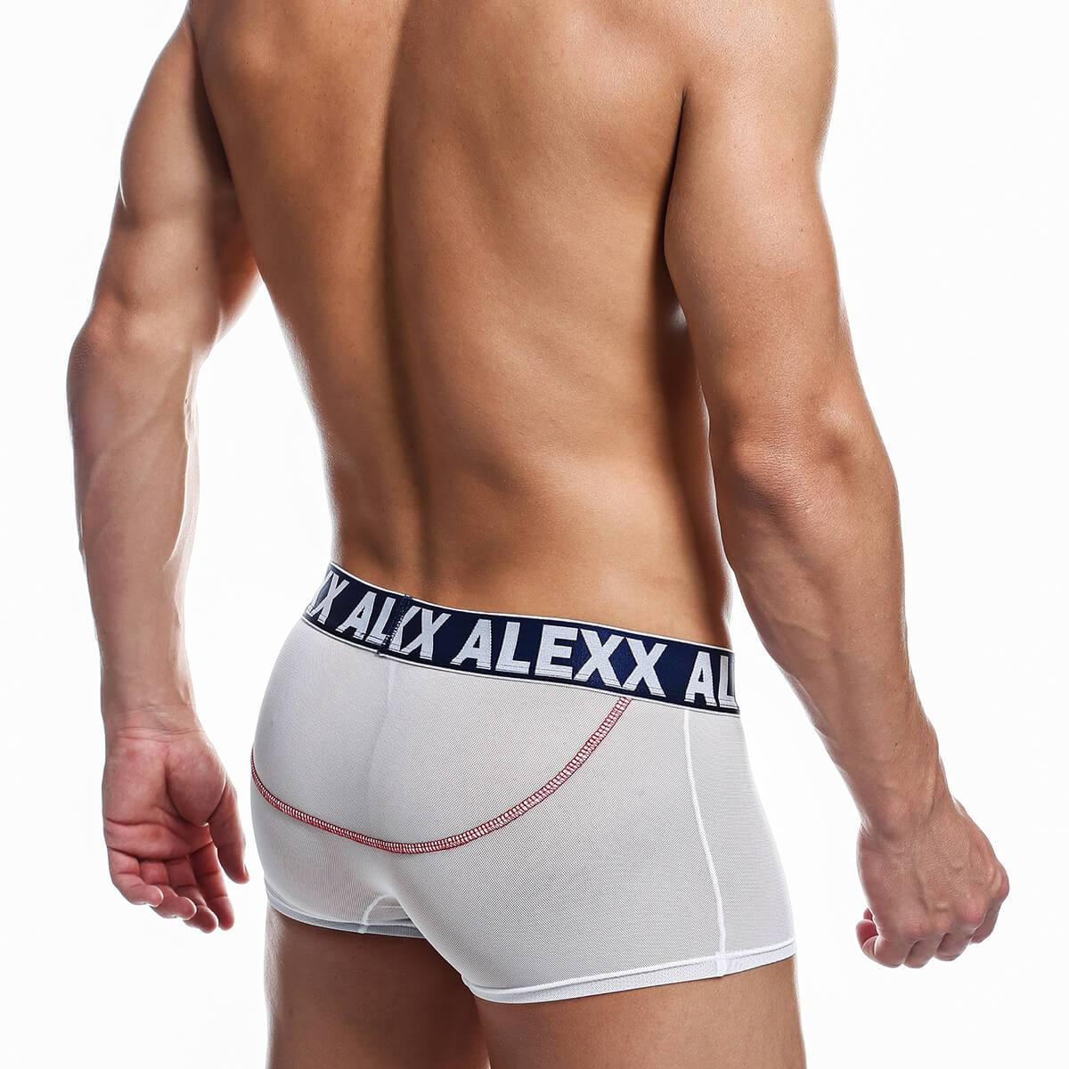 Alexx Underwear Justin Boxer White