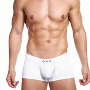 Alexx Underwear Aggressive Leopard Trunk White