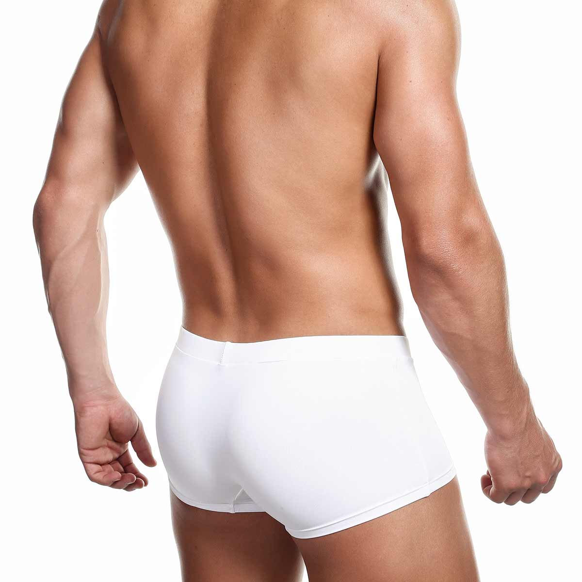 Alexx Underwear Aggressive Leopard Trunk White