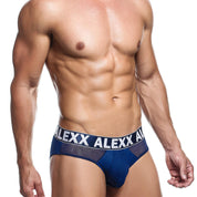 Alexx Underwear Arrow Brief Navy