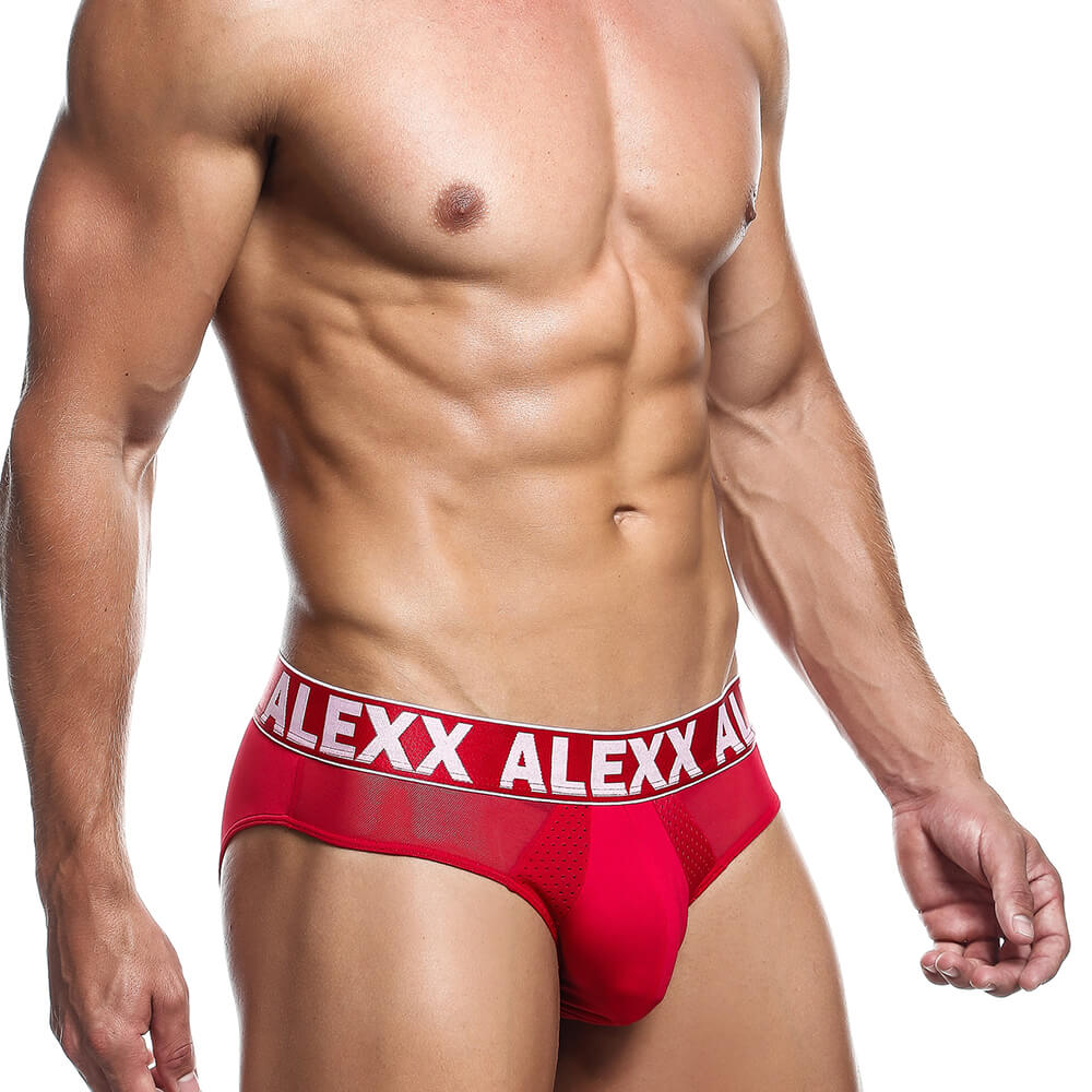 Alexx Underwear Arrow Brief Red