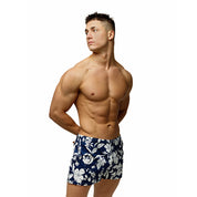 Marcuse Calecon+ Floral Boxer Navy