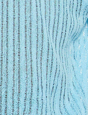 Modus Vivendi Striped Crochet Boxer Shorts. Made in Greece. Mens boxer Brief. Trunk short shorts mini shorts. beach wear. Blue shorts