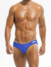 Modus Vivendi Classic Swim Brief. Made in Greece. luxury comfort high quality. Swimwear classic cut. Blue