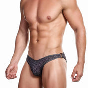 Alexx Underwear Iron Leopard Bikini Black Leopard