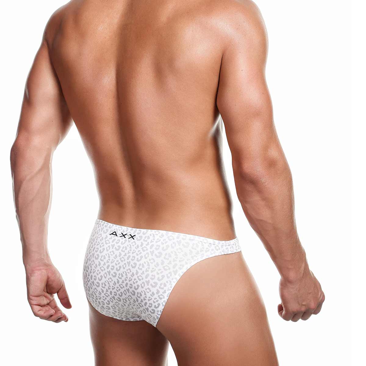 Alexx Underwear Iron Leopard Bikini White Leopard