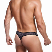 Alexx Underwear Delicacy Leopard Thong Black Leopard