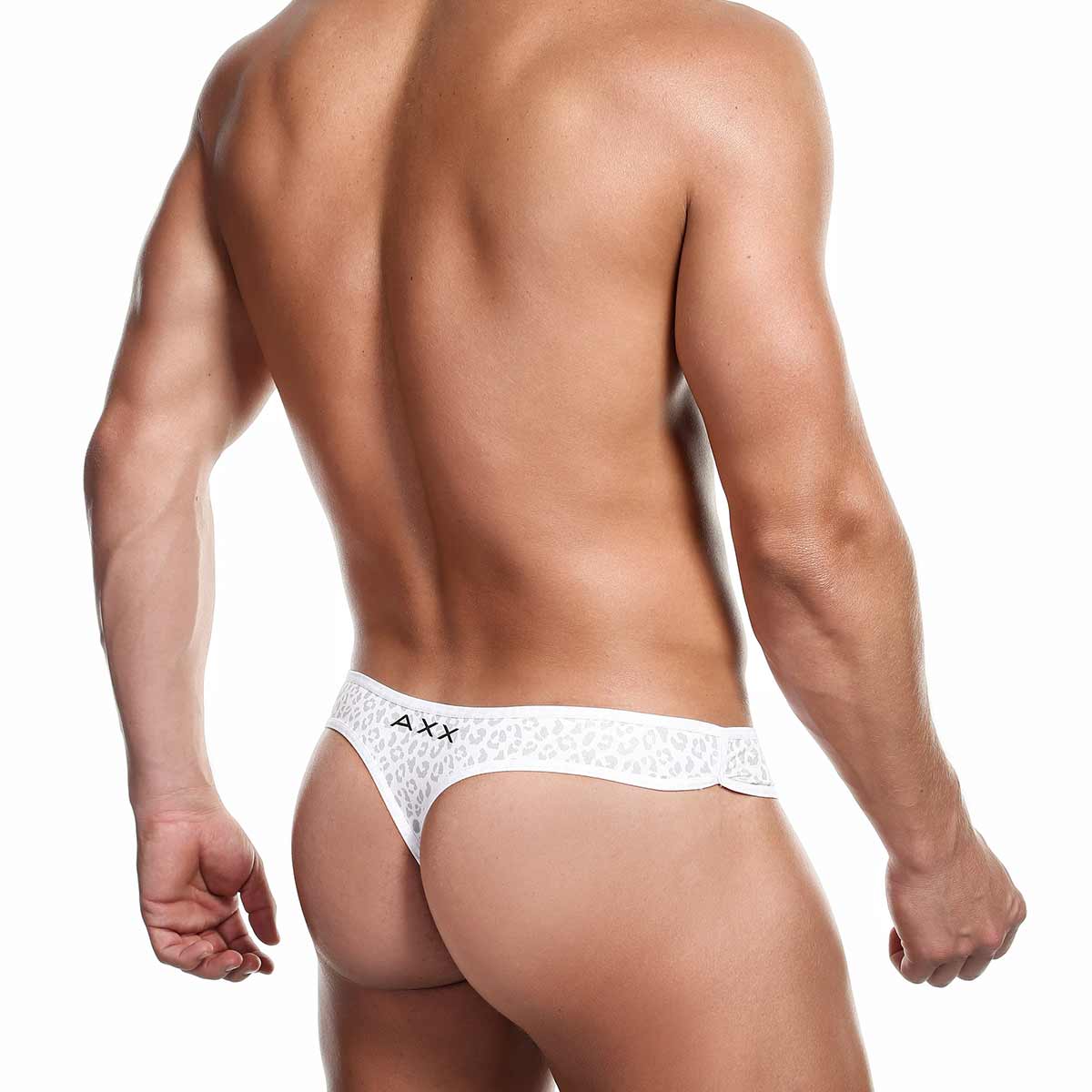 Alexx Underwear Delicacy Leopard Thong White Leopard