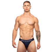 Skull & Bones Just the Bones Sports Jock Midnight Brief