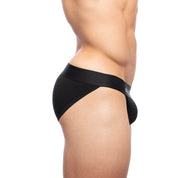 Skull & Bones Just the Bones Sports Jock Black Brief