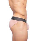 Skull & Bones Just the Bones Sports Jock Pink Brief