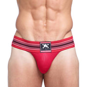 Skull & Bones Locker Room Jock Red Jockstrap
