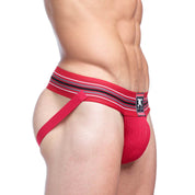 Skull & Bones Locker Room Jock Red Jockstrap