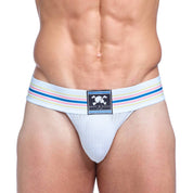 Skull & Bones Locker Room Jock White Jockstrap