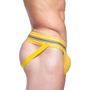Skull & Bones Locker Room Jock Yellow Jockstrap