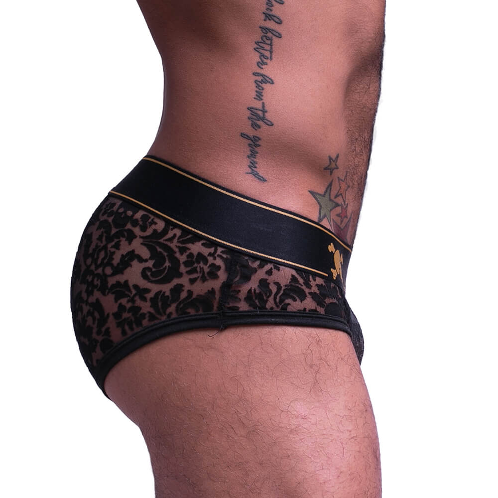 Skull & Bones The Burnout Brief Black