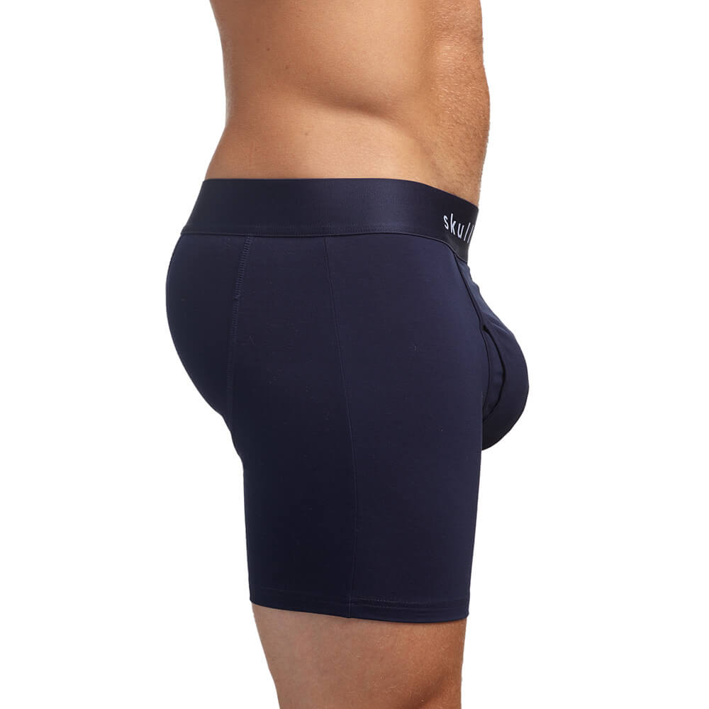 Skull & Bones Just the Bones Boxer Midnight