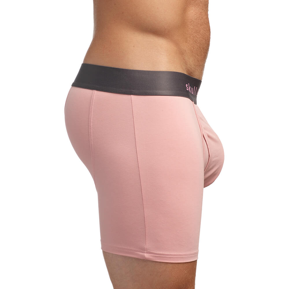 Skull & Bones Just the Bones Boxer Pink