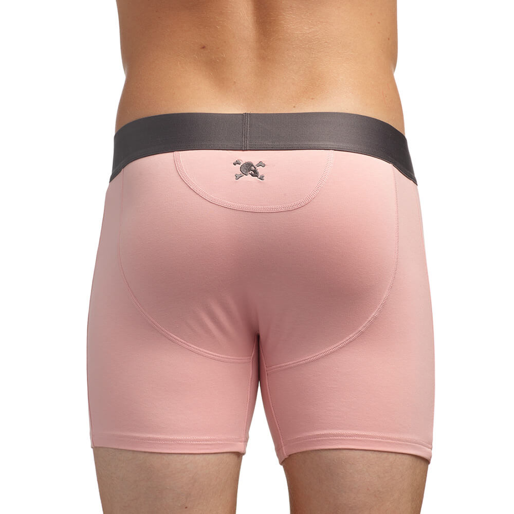 Skull & Bones Just the Bones Boxer Pink