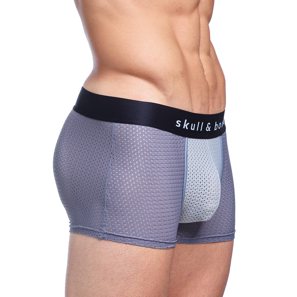 Skull & Bones Performance Mesh Trunk Gunmetal
