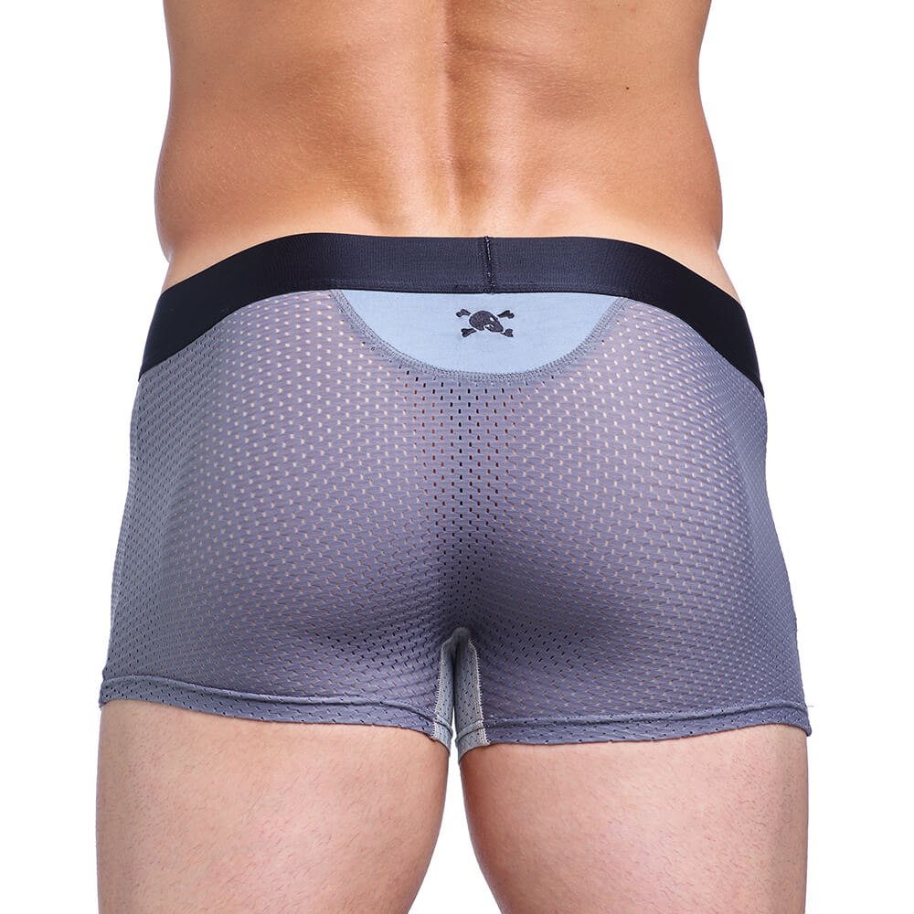 Skull & Bones Performance Mesh Trunk Gunmetal