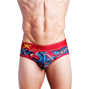 Skull & Bones Snake Chains & Charms Brief