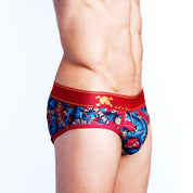 Skull & Bones Snake Chains & Charms Brief