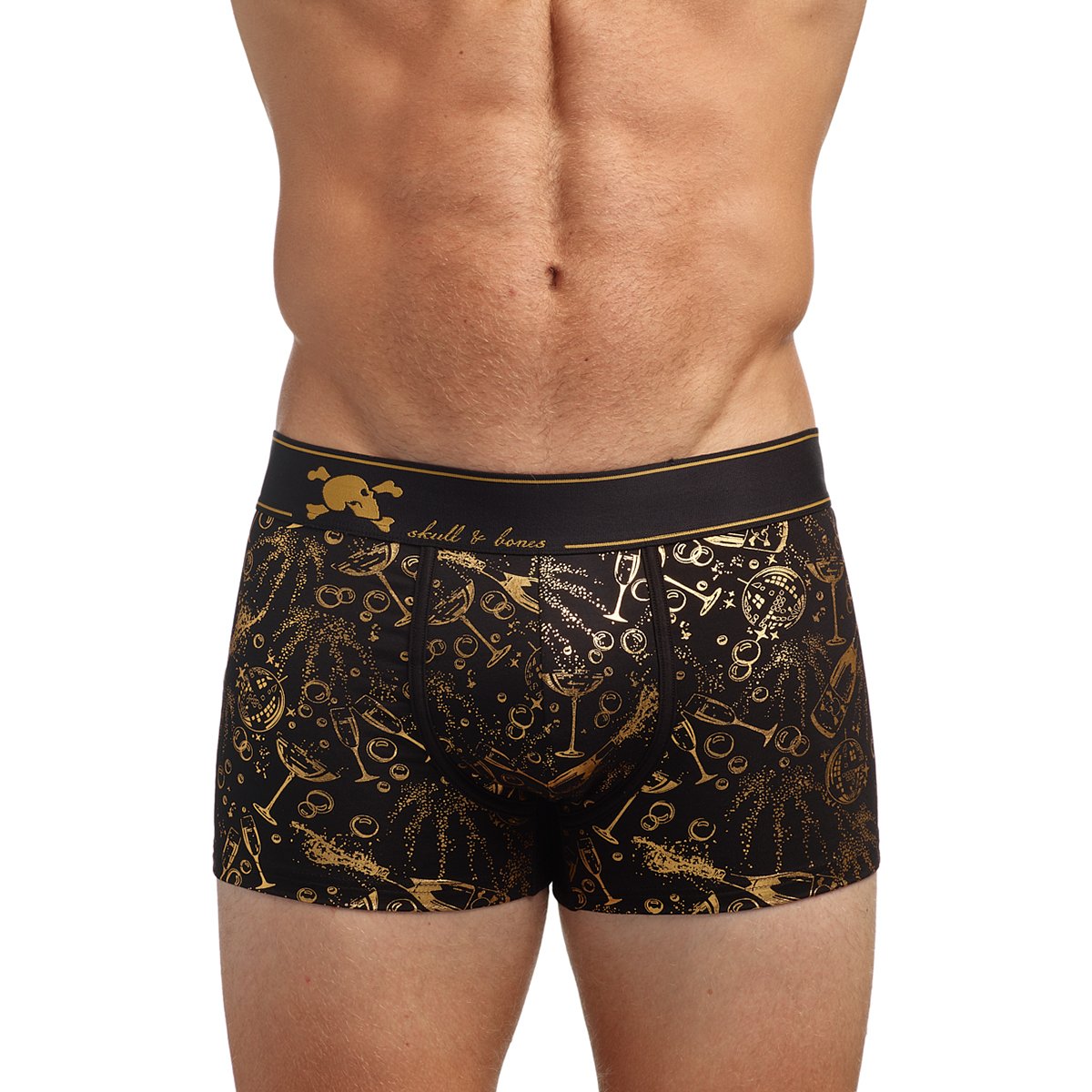 Skull & Bones Champagne Bubbles Trunk