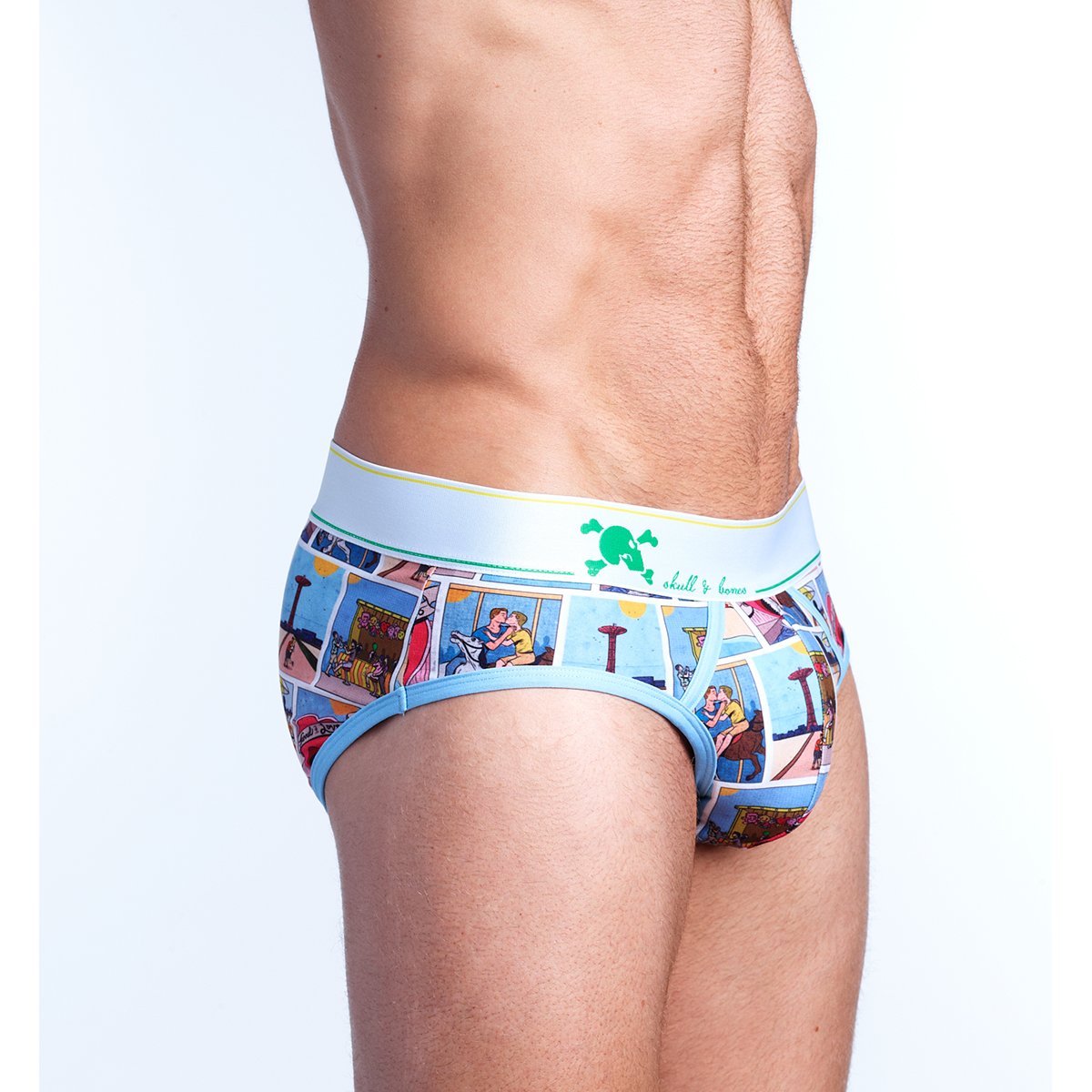 Skull & Bones Coney Island Comic Strip Brief