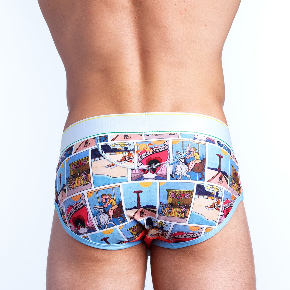 Skull & Bones Coney Island Comic Strip Brief