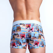 Skull & Bones Coney Island Comic Strip Trunk