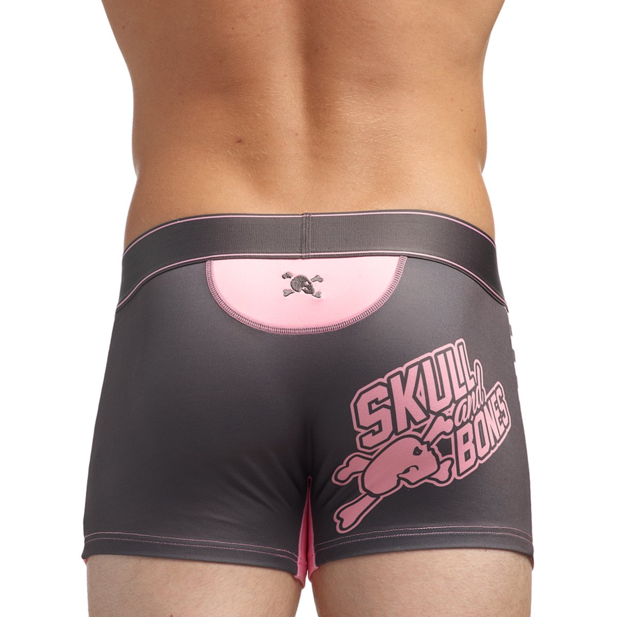 Skull & Bones Team Skull & Bones Pink & Grey Trunk