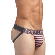 Skull & Bones Team Skull & Bones Pink & Grey Jock