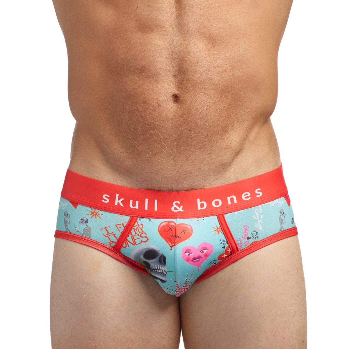 Skull & Bones Love Bones Brief
