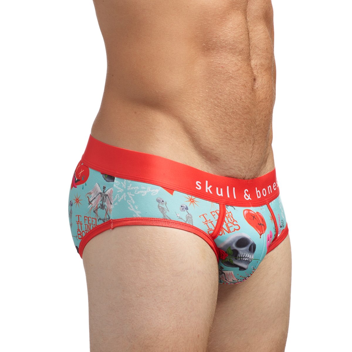 Skull & Bones Love Bones Brief