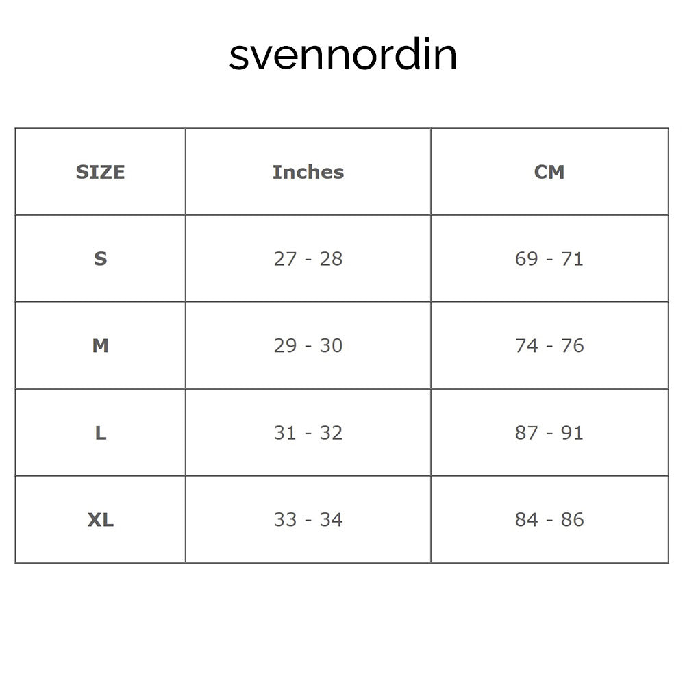 SvenNordin size chart